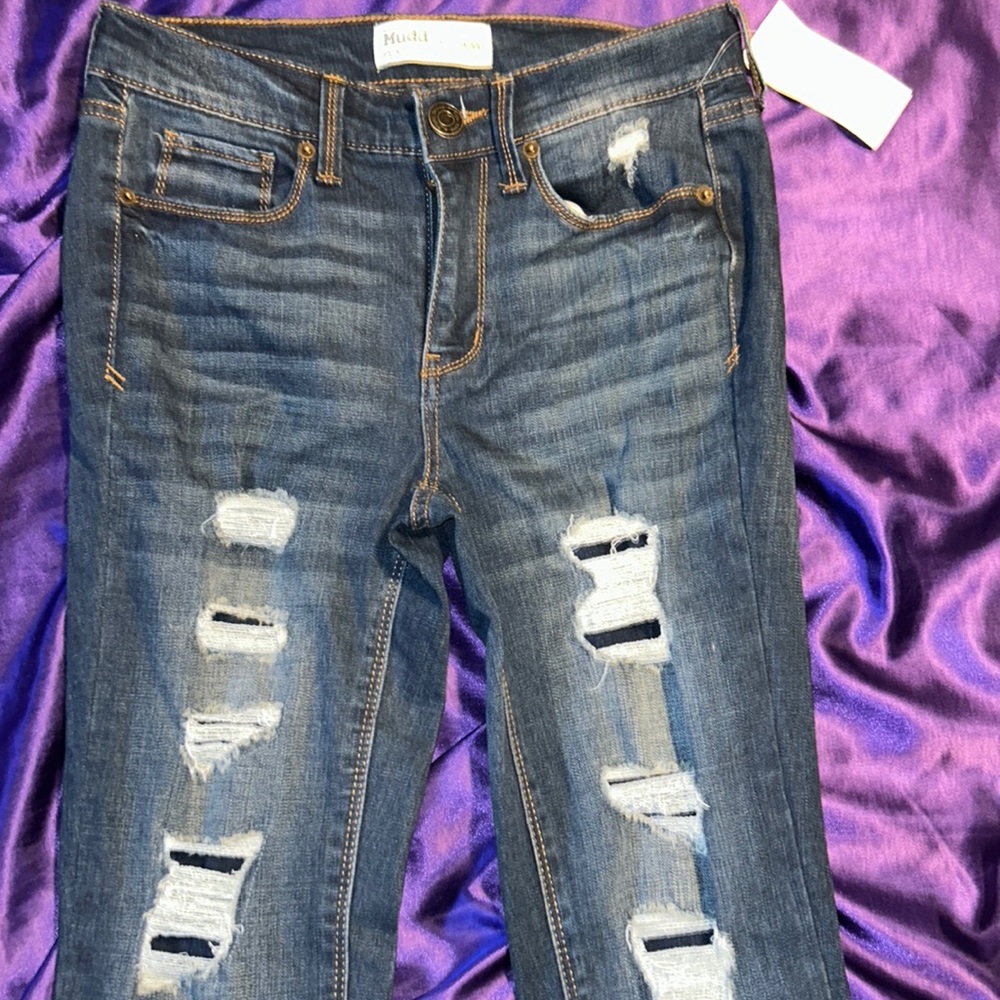 Mudd ripped skinny jeans